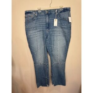 Good American Good Icon Straight Jeans Sz 20 NWT $178